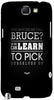 Why Do We Fall Bruce?" For Samsung -Note-3 Case Cover
