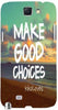 Make Good Choices" For Samsung -Note-3 Case Cover
