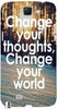 Change Thoughts, Words" For Samsung -Note-3 Case Cover
