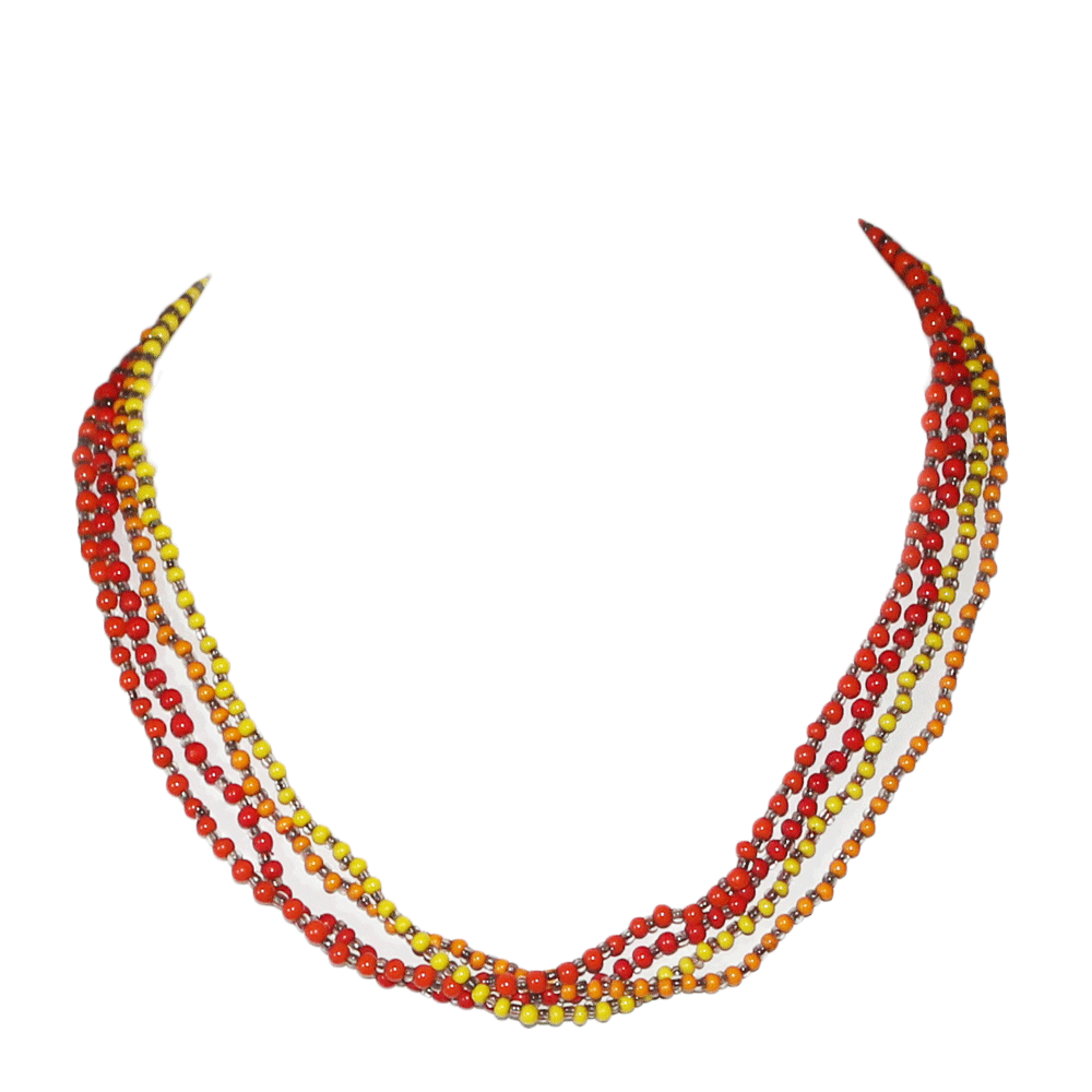 Strands Of Color Necklace