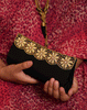 Golden Flowe Clutch