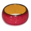 Marble Brass Resin Bangle