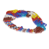 Multi Color Geomatric Band Necklace