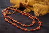 Orange And Golden Necklace