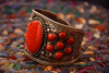 Orange Metal Bracelet