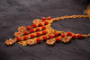 Red And Golden Necklace