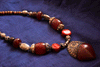 Red Stone Pendant Necklace
