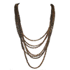 Simplic synthetic Thread Necklace