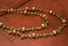 Terranova Green Glass Beads Necklace